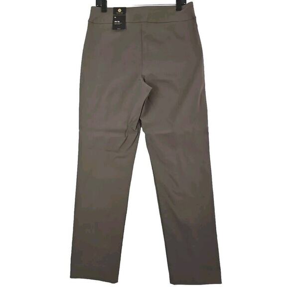 JM Collection BROWN CLAY Women's Size M Studded Pull-on Tummy Control Pants NWT. - Picture 5 of 9